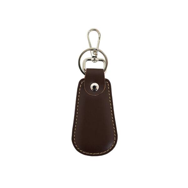 Brown Leather Key Chain