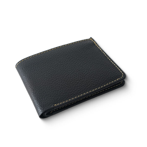The Noble Black Mild Leather Wallet